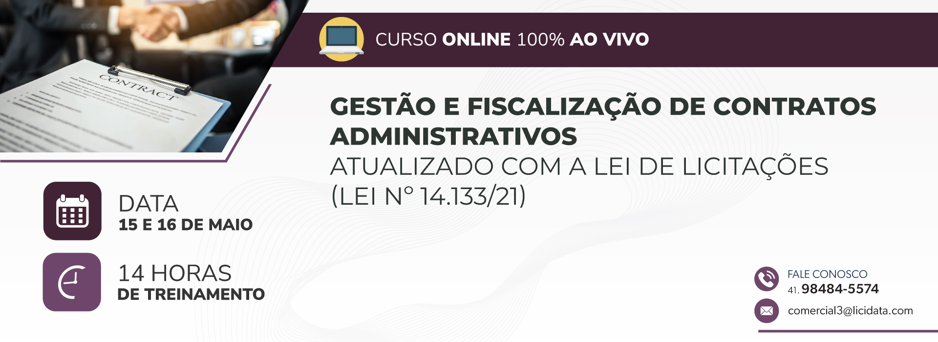 Gestão e Fiscalização de Contratos Administrativos - Atualizado com a Lei de Licitações (Lei Nº 14.133/21)