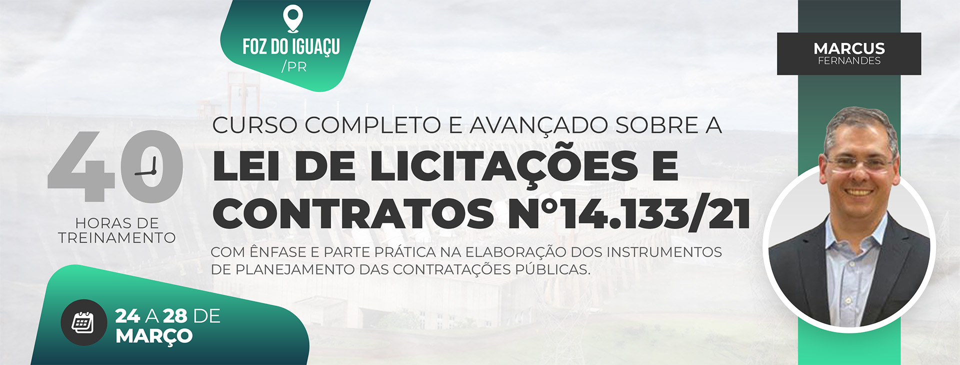 Curso completo e avançado sobre a lei de licitações e contratos n°14.133/21, com ênfase e parte prática na elaboração dos instrumentos de planejamento das contratações públicas.